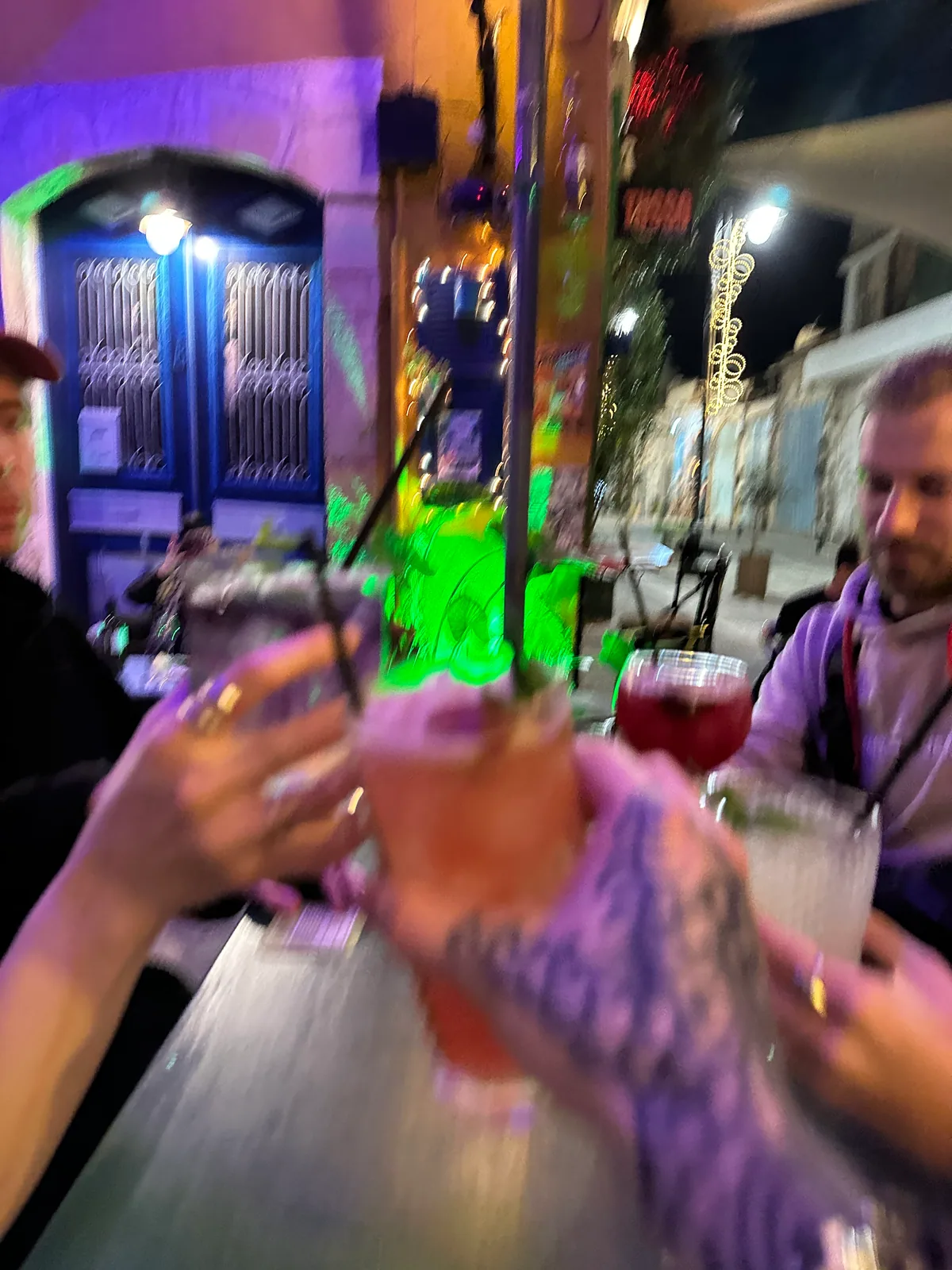 A toast with the team