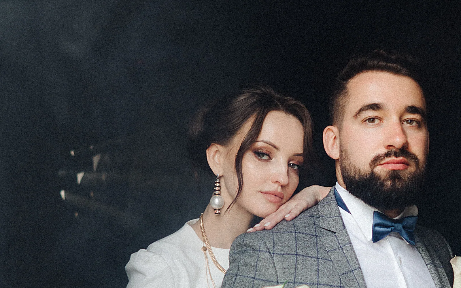 Lena and Denis, a studio portrait